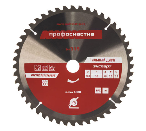 Диск пильный по алюминию Эксперт 319 (300х32 мм; 48Т; TFZ N-; AL) Профоснастка 60203006