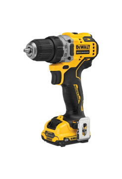 Компактная дрель-шуруповерт Dewalt 12 В XR DCD701D2-QW
