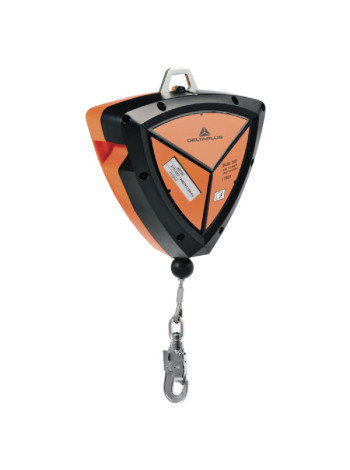 Страховочное устройство Delta Plus втягивающего типа, трос 15 м AN15015T