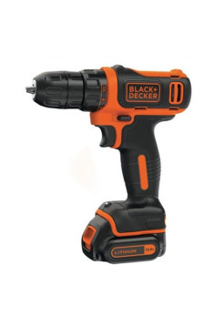 Компактная аккумуляторная дрель-шуруповерт Black&Decker BDCDD12KB-QW