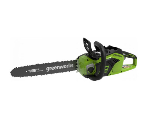 Аккумуляторная бесщеточная цепная пила GreenWorks GD40CS18K4 40V с АКБ 4 А*ч и ЗУ 2005807UB