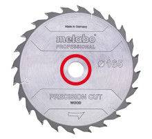Диск пильный по дереву Precision Cut PROFESSIONAL (165x20 мм; 42Z) Metabo 628291000