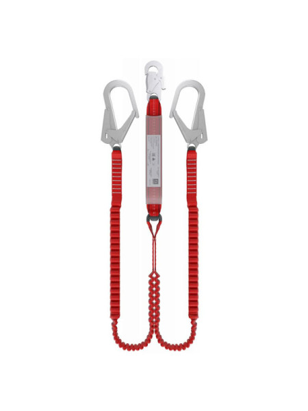 Двойной эластичный строп с амортизатором SAFE-TEC ABE212 ABE212R-56