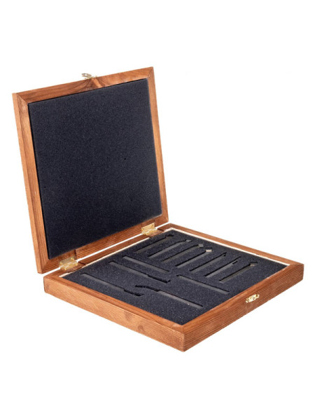 Набор токарных резцов AURA TOOLS (12 шт; 8х8 мм; ВК8) 30000808