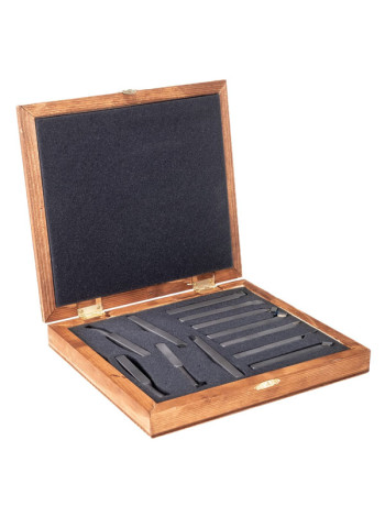 Набор токарных резцов AURA TOOLS (12 шт; 10х10 мм; ВК8) 30001010