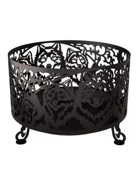 Костровая чаша PALITRA TECHNOLOGY Волк 50440-14-ST3