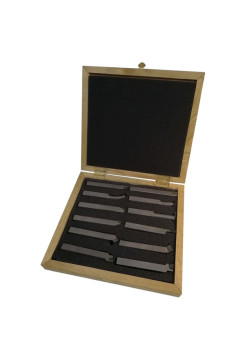 Набор токарных резцов AURA TOOLS (12 шт; 12х12 мм; Т5К10) AURA TOOLS 30011212