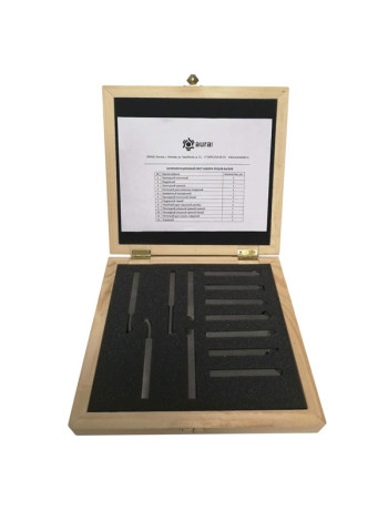 Набор токарных резцов AURA TOOLS (12 шт; 8х8 мм; Т5К10) AURA TOOLS 30010808