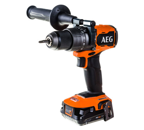 Бесщеточная аккумуляторная ударная дрель-шуруповерт AEG 18В BSB18C3BL-X02C 4935478937
