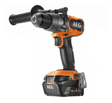 Бесщеточная аккумуляторная ударная дрель-шуруповерт AEG 18В BSB18C3BL-402C 4935478938