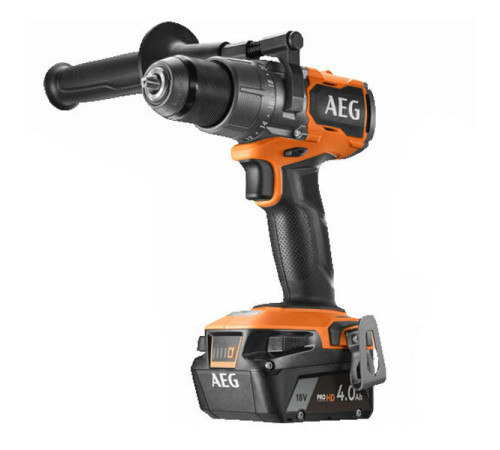 Бесщеточная аккумуляторная ударная дрель-шуруповерт AEG 18В BSB18C3BL-402C 4935478938