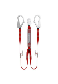 Двойной ленточный регулируемый строп с амортизатором SAFE-TEC ABS732 АBS732R-56