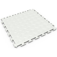 Модульное напольное покрытие VOLTA Металл, белый 01-00102874