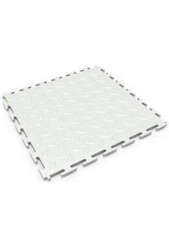 Модульное напольное покрытие VOLTA Металл, белый 01-00102874