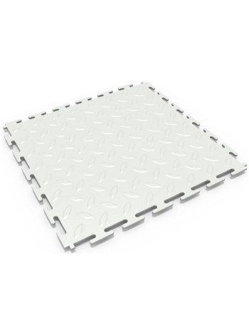 Модульное напольное покрытие VOLTA Металл, белый 01-00102874