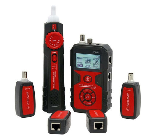Кабельный LAN-тестер КВТ с PoE KT 858C PROLINE 86210