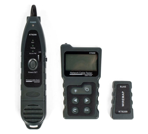 Кабельный тестер КВТ с PoE KT 8209 PROLINE 86208