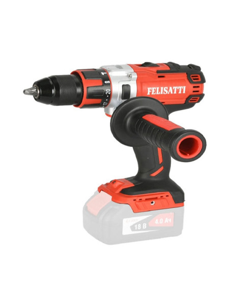Аккумуляторная ударная дрель-шуруповерт Felisatti ДАУ-13/18ВК 150.5.1.00