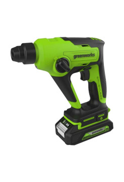 Аккумуляторный бесщеточный перфоратор GreenWorks GD24SDS1K2 3803107UA