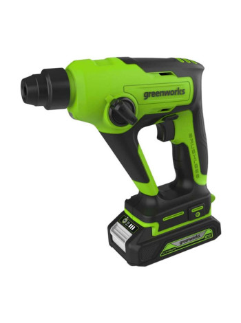 Аккумуляторный бесщеточный перфоратор GreenWorks GD24SDS1K2 3803107UA