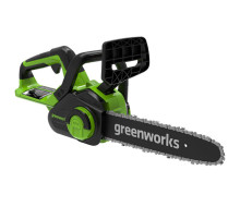 Цепная аккумуляторная пила GreenWorks G40CS30IIK2 40 В, 2 А*ч 2007807UA