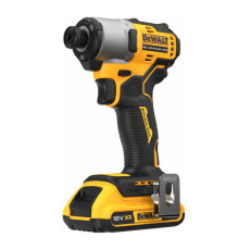 Бесщеточный импульсный шуруповерт Dewalt 18 В XR батарея POWERSTACK, чемодан TSTAK DCF840E1T-XJ