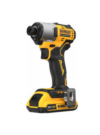 Бесщеточный импульсный шуруповерт Dewalt 18 В XR батарея POWERSTACK, чемодан TSTAK DCF840E1T-XJ