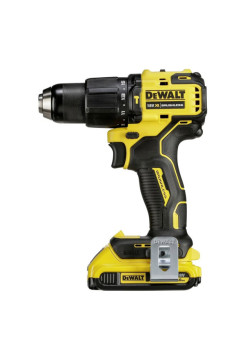 Ультракомпактная бесщёточная ударная дрель-шуруповерт Dewalt 18 В XR DCD709P2T-QW