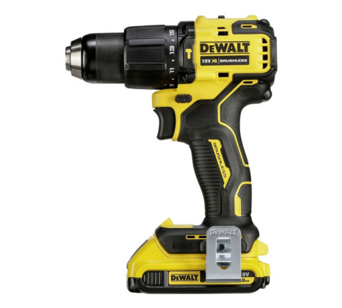 Ультракомпактная бесщёточная ударная дрель-шуруповерт Dewalt 18 В XR DCD709P2T-QW