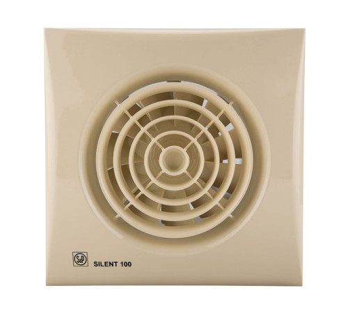 Вытяжной вентилятор Soler&Palau SILENT-100 CZ IVORY RE 03-0103-169