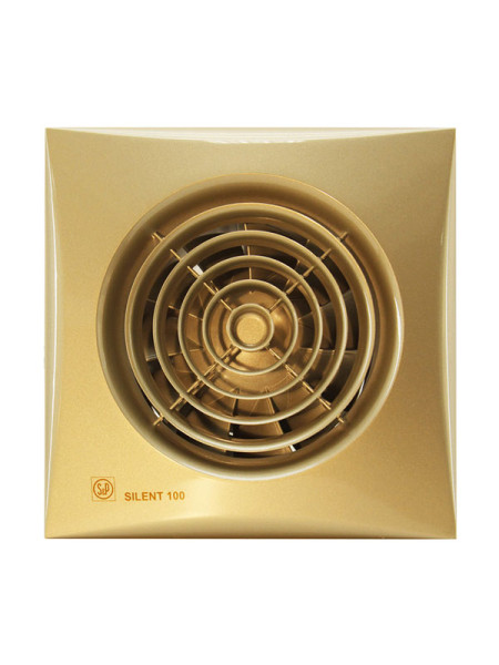Вытяжной вентилятор Soler&Palau SILENT-100 CZ GOLD RE 03-0103-126
