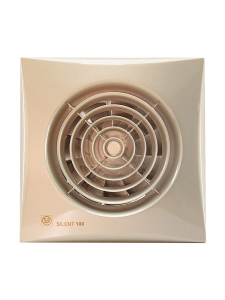 Вытяжной вентилятор Soler&Palau SILENT-100 CZ CHAMPAGNE RE 03-0103-153