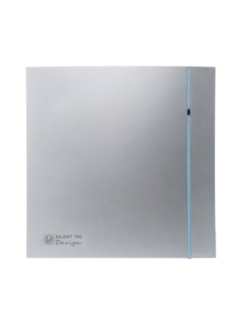 Вытяжной вентилятор Soler&Palau SILENT-100 CZ SILVER DESIGN RE 03-0103-120