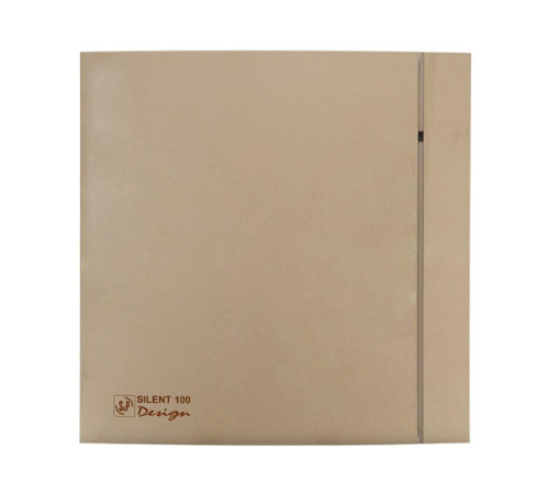 Вытяжной вентилятор Soler&Palau SILENT-100 CRZ CHAMPAGNE DESIGN-4C RE 03-0103-174