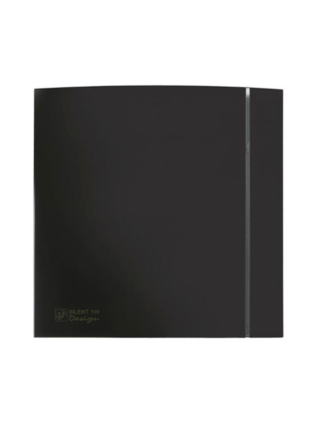 Вытяжной вентилятор Soler&Palau SILENT-100 CZ BLACK DESIGN-4C RE 03-0103-136