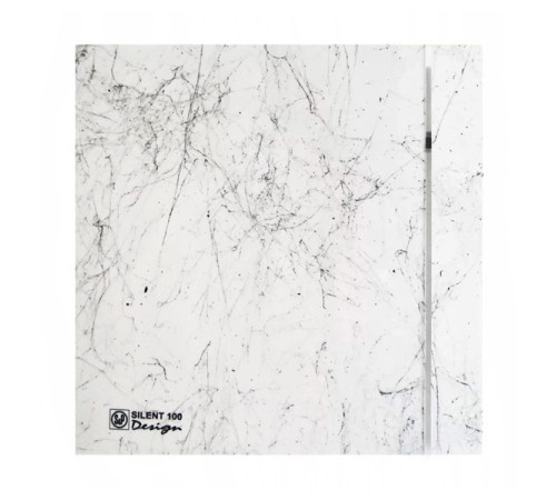 Вытяжной вентилятор Soler&Palau SILENT-100 CZ MARBLE WHITE DESIGN-4C RE 03-0103-143