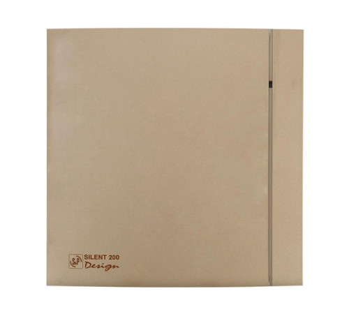 Вытяжной вентилятор Soler&Palau SILENT-200 CZ CHAMPAGNE DESIGN-4C RE 03-0103-148