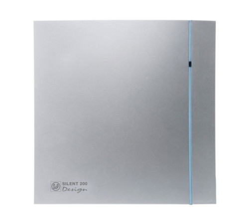 Вытяжной вентилятор Soler&Palau SILENT-200 CZ SILVER DESIGN-3C RE 03-0103-131