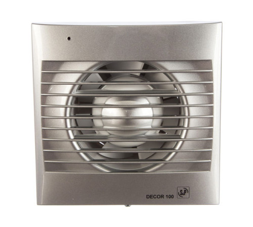 Вытяжной вентилятор Soler&Palau Decor 100C SILVER