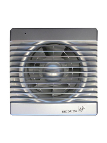 Вытяжной вентилятор Soler&Palau Decor 200C SILVER