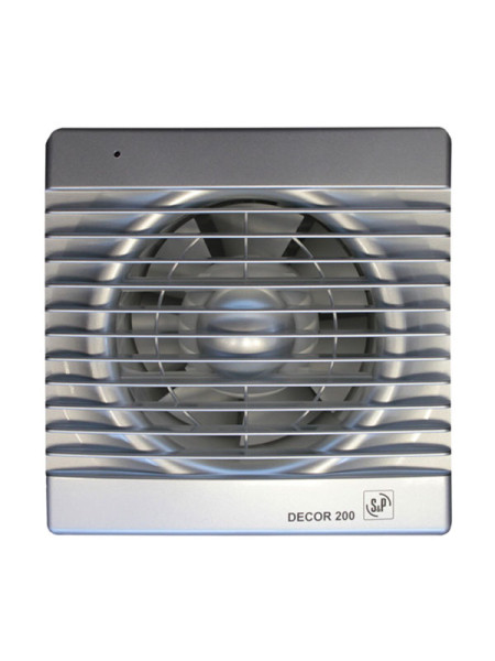 Вытяжной вентилятор Soler&Palau Decor 200C SILVER