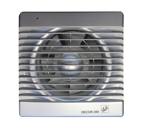 Вытяжной вентилятор Soler&Palau Decor 200C SILVER
