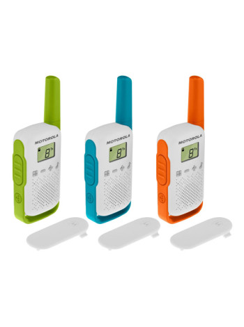 Комплект из трех радиостанций Motorola T42 TRIPLE TALKABOUT, B4P00811MDKMAW