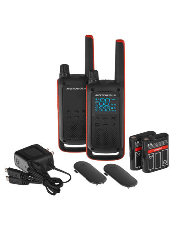 Комплект из двух радиостанций Motorola T82 TALKABOUT, B8P00811EDRMAN B8P00811EDRMAW