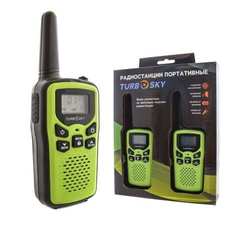 Комплект радиостанций Turbosky T25 Green