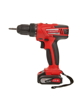 Аккумуляторная дрель-шуруповерт Felisatti ДА-10/14.4Л2 4250.5.1.00