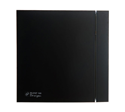 Вытяжной вентилятор Soler&Palau SILENT-100 CZ MATT BLACK DESIGN 4C 03-0101-921