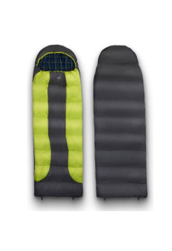 Туристический спальный мешок ATEMI Quilt 400RN 400 г/м², -10°С, right, 00-00008424