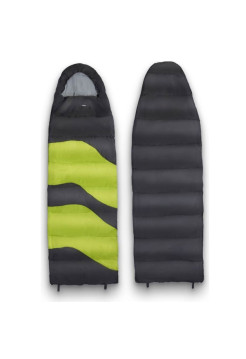 Туристический спальный мешок ATEMI Quilt 200RN 200 г/м², +12°С, right, 00-00008416