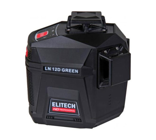 Лазерный нивелир Elitech hd ln 12d green 204736